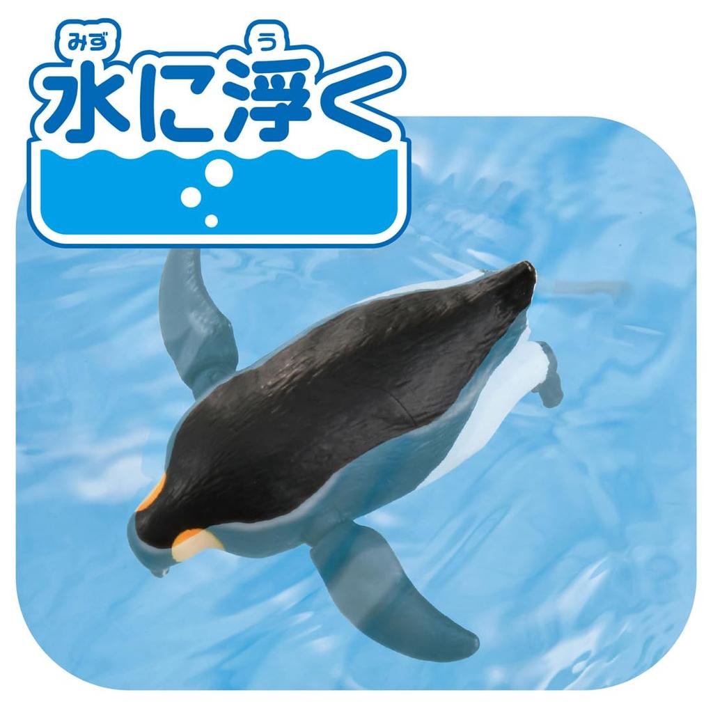 Takara Tomy Ania AL-36 Penguin Floating in Water Animal Dinosaur Toy Ages 3 and Up
