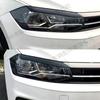 Декоративная накладка-«бровь» на фару и задний фонарь Volkswagen POLO 2017-2024