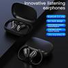 Bluetooth 5.4 Headphones Ear Hook Wireless Earphones HiFi Stereo Waterproof Headsets LED Display Long Standby Touch Earbuds