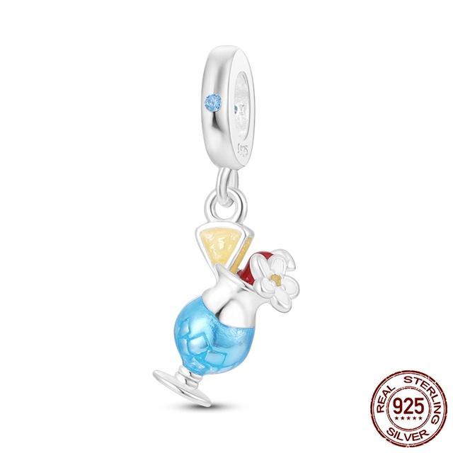 The New Pendant Beaded Charms Fit Bracelet 925 Sterling Silver Women DIY Fine Jewelry