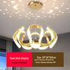 Люстра для спальни Shengbei Gold с одним шаром
