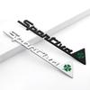 1pc 3D Metal Sportiva Badge Sticker Body Decoration Decal For Alfa Romeo Giulietta GT 159 147 156 Mito Giulia F1 Stelvio Brera