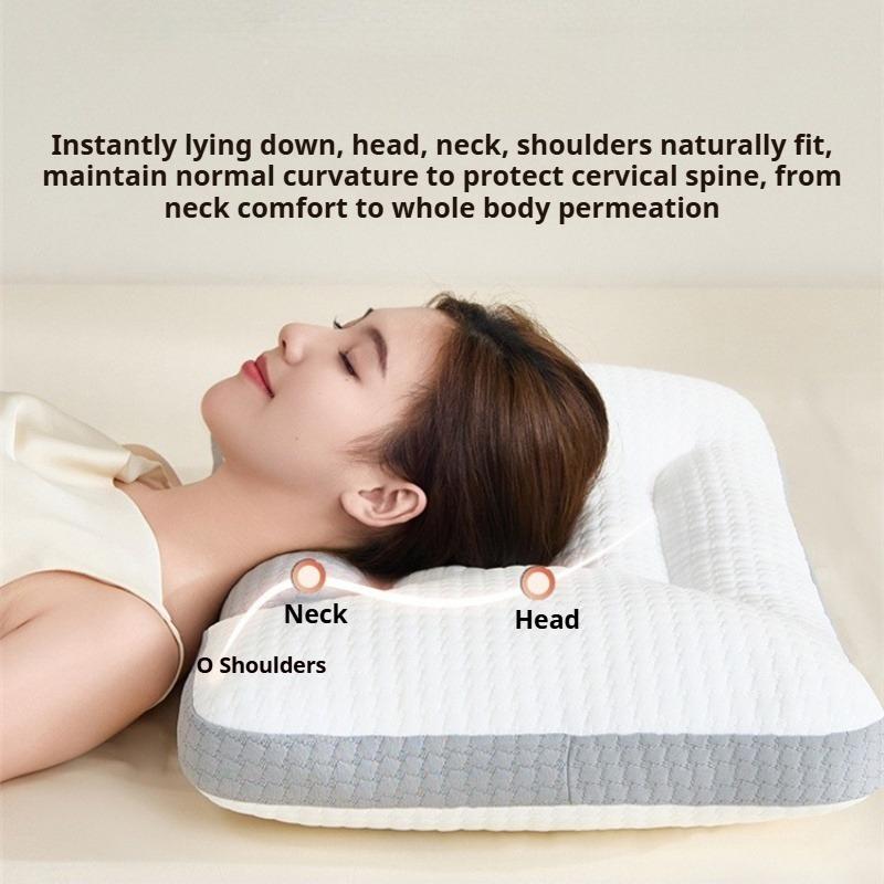Memory Foam Partition Neck Pillow Adult Anti-traction Cervical Pillow Support Cervical Traction Pillow