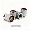 Car Wheel Tire Valve Caps Air Stem Covers Accessories  For Abarth FIAT Punto 500 Tipo Stilo Palio Bravo Doblo Panda Ducato