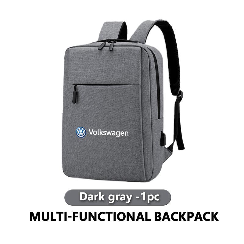 For Volkswagen VW Travel Business Laptop Shoulder Bag School Student Backpack Passat Golf 4 5 6 Tiguan Polo Scirocco Jetta CC zj0