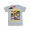 Womens/Ladies Kawaii Super Heroes Cotton Boyfriend T-Shirt