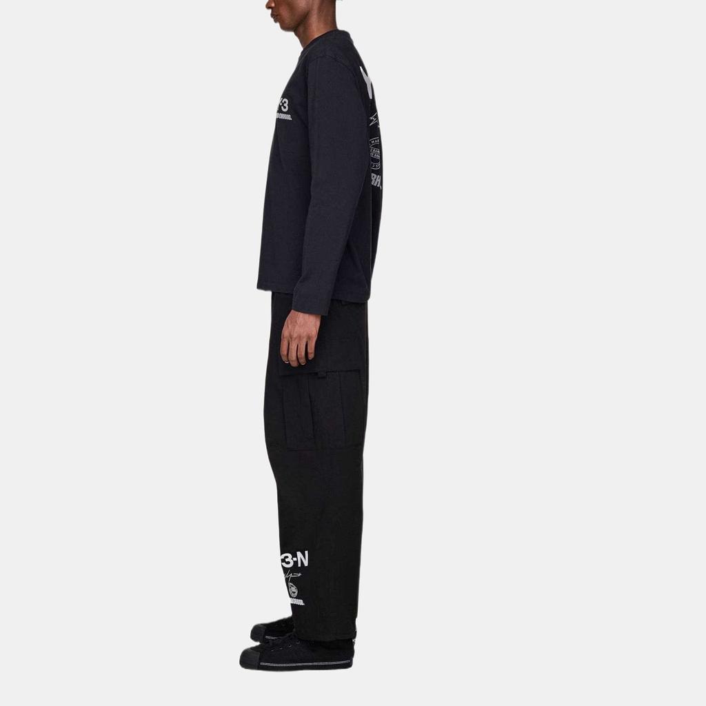 Y-3 Футболка с длинным рукавом и логотипом Nbhd JW7001