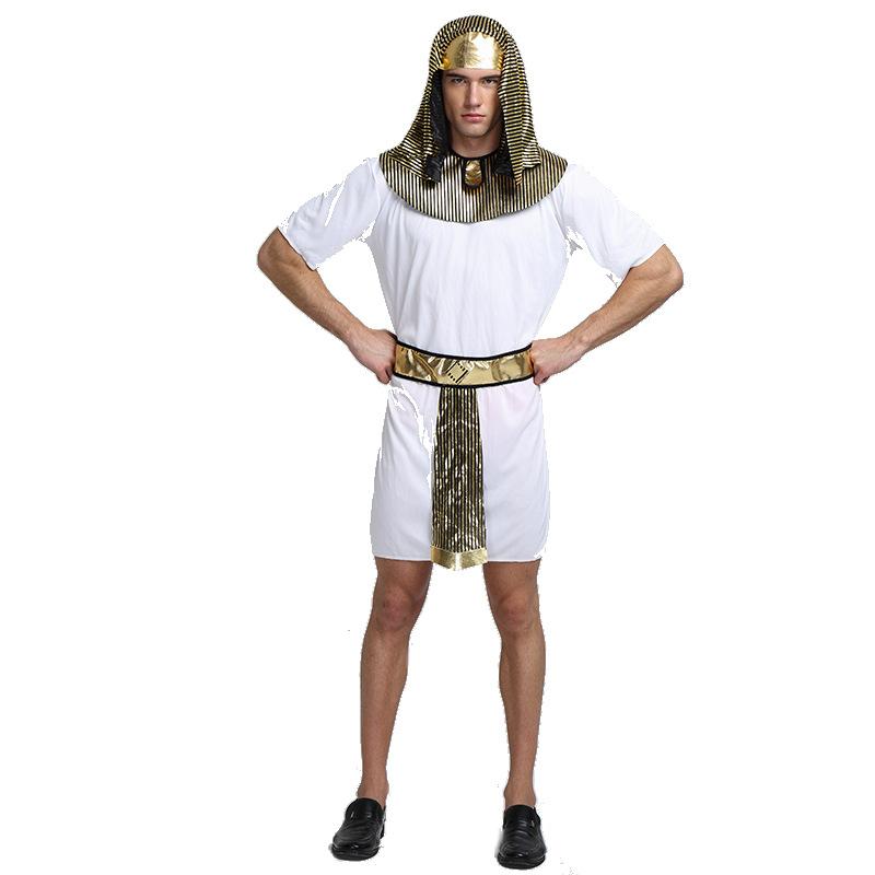 Cosplay Halloween adult costume Egyptian male pharaoh costume cos ancient Roman prince of the Nile ancient Greek mythological costume