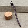 Hair Clasp Ladies Gift Wooden Vintage Ebony Accessories Guajacwood Hairpin