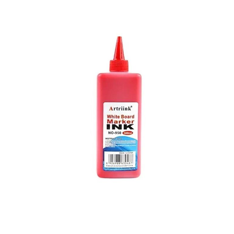 500ml Whiteboard Marker Refill Ink Water Based Dry Erase Ink Erasable Marker Ink Black Red Blue Green