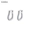 Lindon Women's Zircon Copper Alloy Earrings - Wedding Party Gift Pendant Earrings