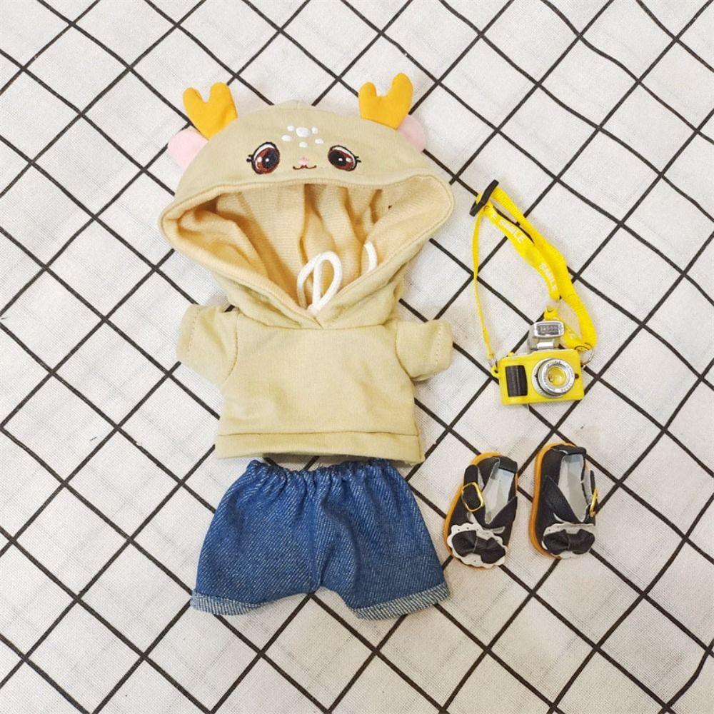 Мультистильные шорты для кукол, мини-кукольный костюм идола, новая кукла-свитер, хлопковая кукла 20 см