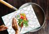 GLASS CUTTING BOARD STAND 40x30 PLATE