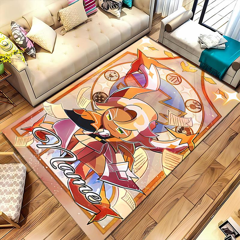 Custom personalization Cookie Run Area Rug - Perfect For Kitchen, Bathroom,Laundry Room Decor Large Size Available,Gift All Seasons