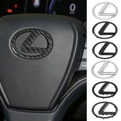 Наклейки-крышки на эмблему руля автомобиля из АБС-пластика для F SPORT Plug-in Hybrid ES UX 300e GS GX IS LS LX CT LBX NX RX 350h 450h