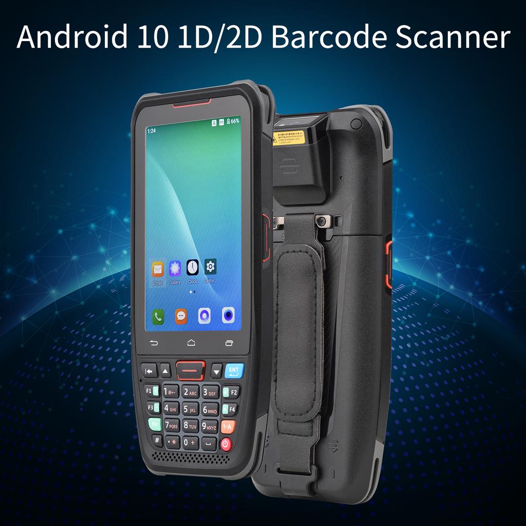 Ручной POS Android 10,0 PDA Терминал 1D/2D/QR Поддержка 2/3/4G WiFi BT сканера штрих-кода
