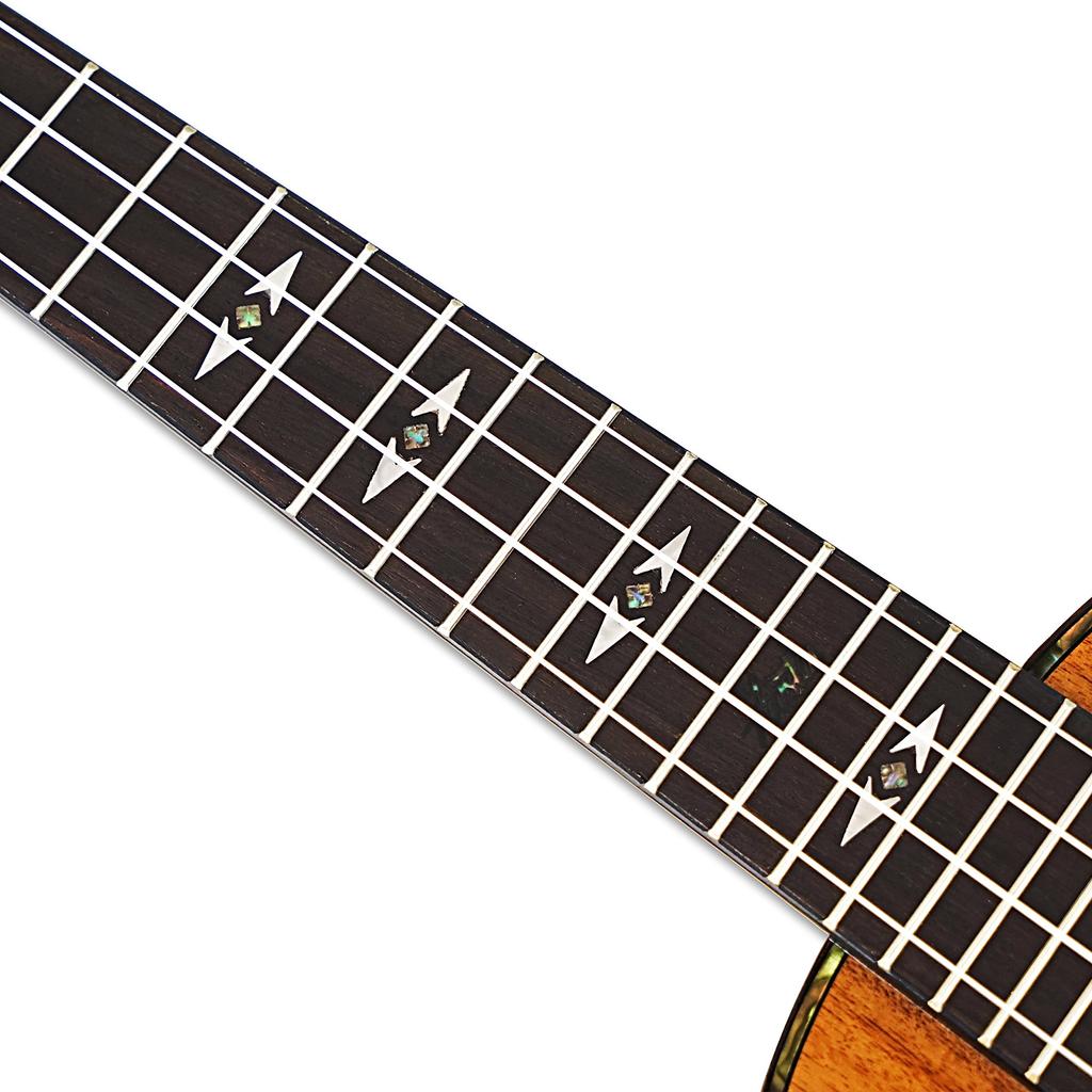 Aostin Austin Ukulele Концертный размер Гавайский сердечник с прорезной головкой AC100 комплект включая домашнюю инструкцию аккорды концерт (Гарантия на 8 частей, тюнер, книга,