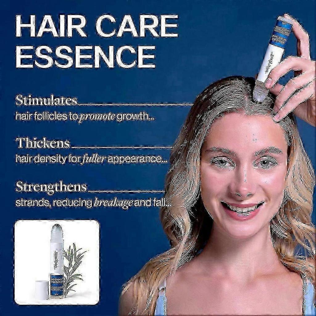 Be Bodywise Hair Growth Roller for Hair Loss: Scalp Treatments with Natural Ingredients for All Hair Types