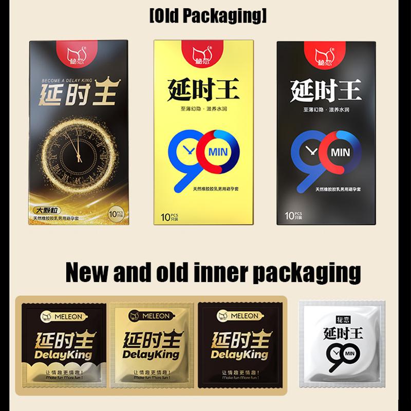 MELEON 10 шт. Презервативы с частицами для мужчин, задержка эякуляции, латексные, длительные, для мужчин