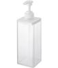 Ямазаки Дзицугё (Ямадзаки) Дозатор для моющего средства Plymouth MIST, белый, Ш7 x Г7,5 x В24 см, сменный флакон для шампуня 1547