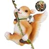 AAGWW Gardening Decoration Hanging Ornament Ornament Crafts Home Decor (Product Includes: One Squirrel Climbing Hanging Ornament)