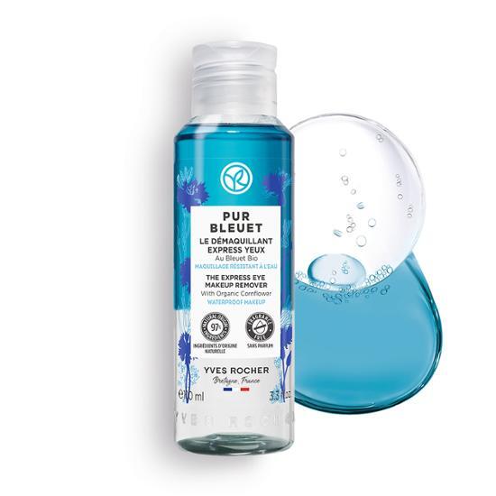 Yves Rocher Pure Blue The Express Средство для снятия макияжа 100 мл_НОВИНКА