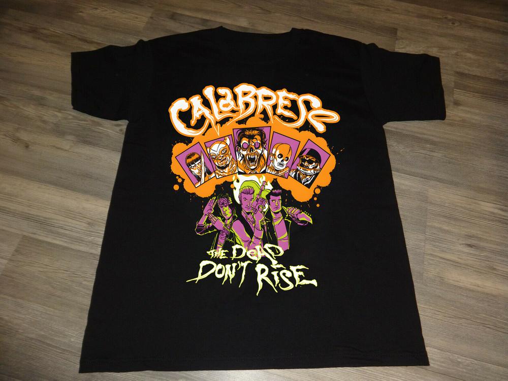 Calabrese band Size S-4XL Short Sleeve Men Cotton Gifl CG967 Unisex T-Shirt
