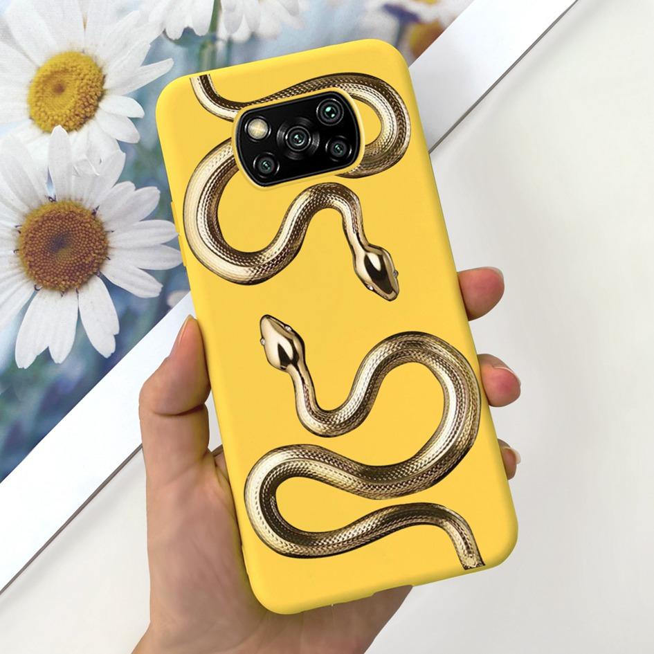 Case For Xiaomi Poco X3 Pro NFC Phone Cover Lovely Dinoaur Butterfly Silicone Soft Cases For Xiaomi Poco X3 GT X3Pro X3NFC Coque