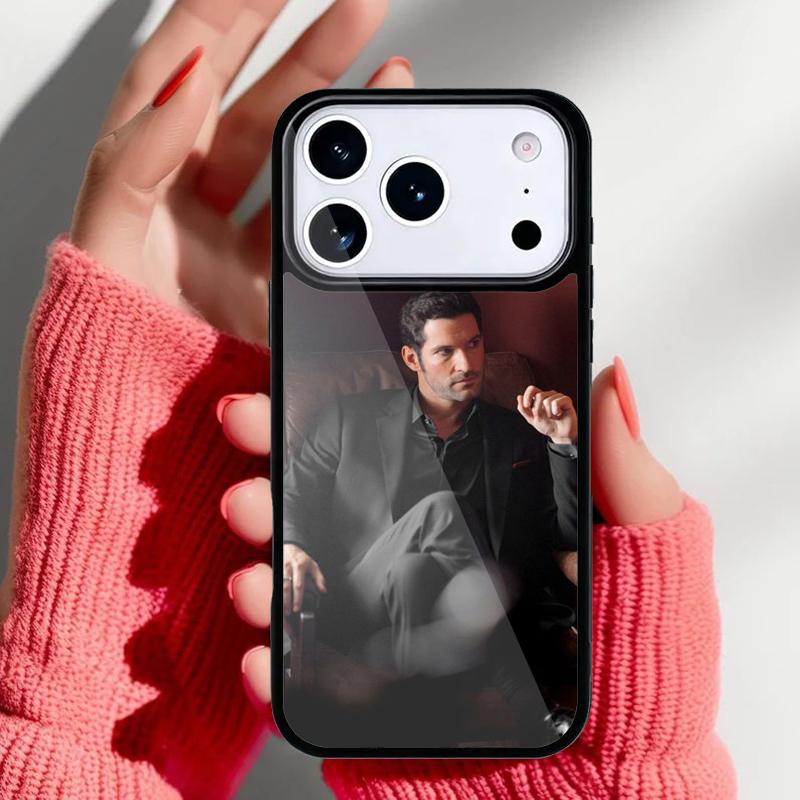 Американский ТВ Люцифер Чехол для телефона для iPhone 17 16 15 14 13 Pro Max Задняя крышка для 12 11 Pro Coque