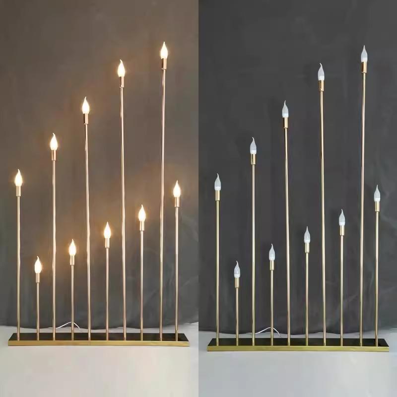 Потолочный светильник из ротанга с 5 шарами-головами из Dragon Ball, золотой дизайн с хвостиком-цепочкой, украшение для свадьбы или декора холла.