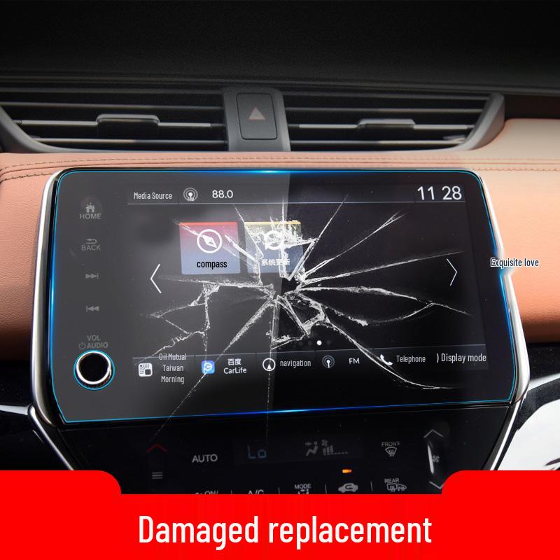 Защитное стекло для экрана навигации Honda Lingpai и консоли Elysion: Подходит для 25 моделей инструментов