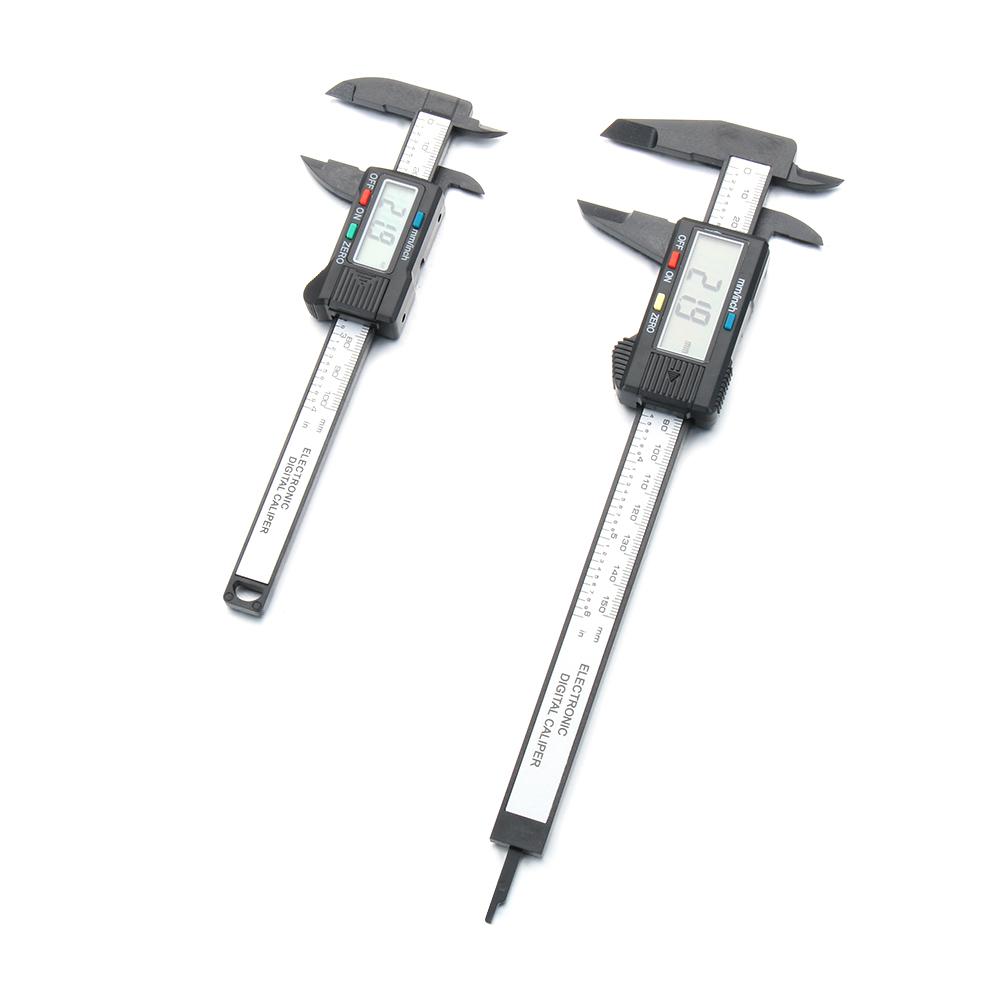 100/150mm Ruler Plastic Electronic Vernier Calipers Messschieber Micrometer LCD Digital