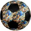 Sonic Lightning Soccer Ball Colorful All Ages Machine Stitched PVC Competition Ready Durable High-Bounce.SIZE5