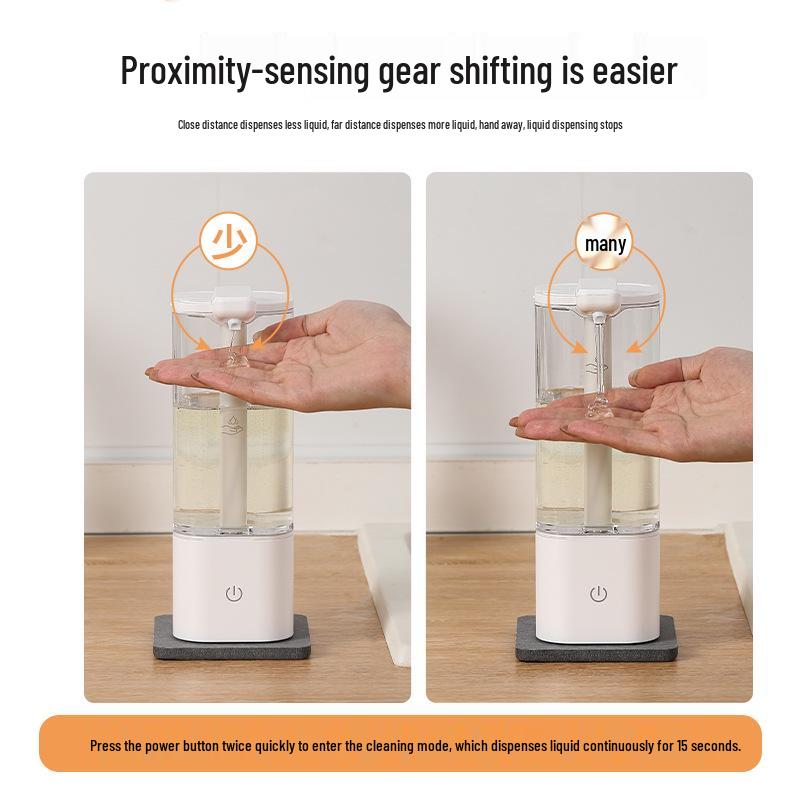 2024 Smart Touchless Soap Dispenser with Auto Sensing for Dish Soap, Hand Soap, Shower Gel, and Shampoo