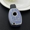 3 кнопки ТПУ чехол для дистанционного ключа автомобиля чехол брелок для Mercedes Benz ABCER Class GLS GLA GLK GLC CLS CLA AMG W204 W205 W212 W463 W176 аксессуары