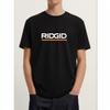 Unisex tshirt with ridgid tool company logo