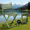 Strong Load-bearing Camping Stool Wear-resistant Patio Seat Portable Folding Chairs  Riding