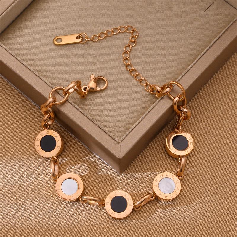 Корейский браслет женской моды из титановой стали Дун Дэмун - Нержавеющий, Высококлассный, Дизайн через границу.