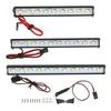 RC Car Light Bar Aluminum Alloy LED Super Bright RC Car Roof Lamp for Redcat for Axial SCX10 D90 for