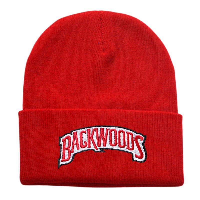 Вышитая шапка-бини Backwoods с регулируемой посадкой для уличной моды и холодной погоды