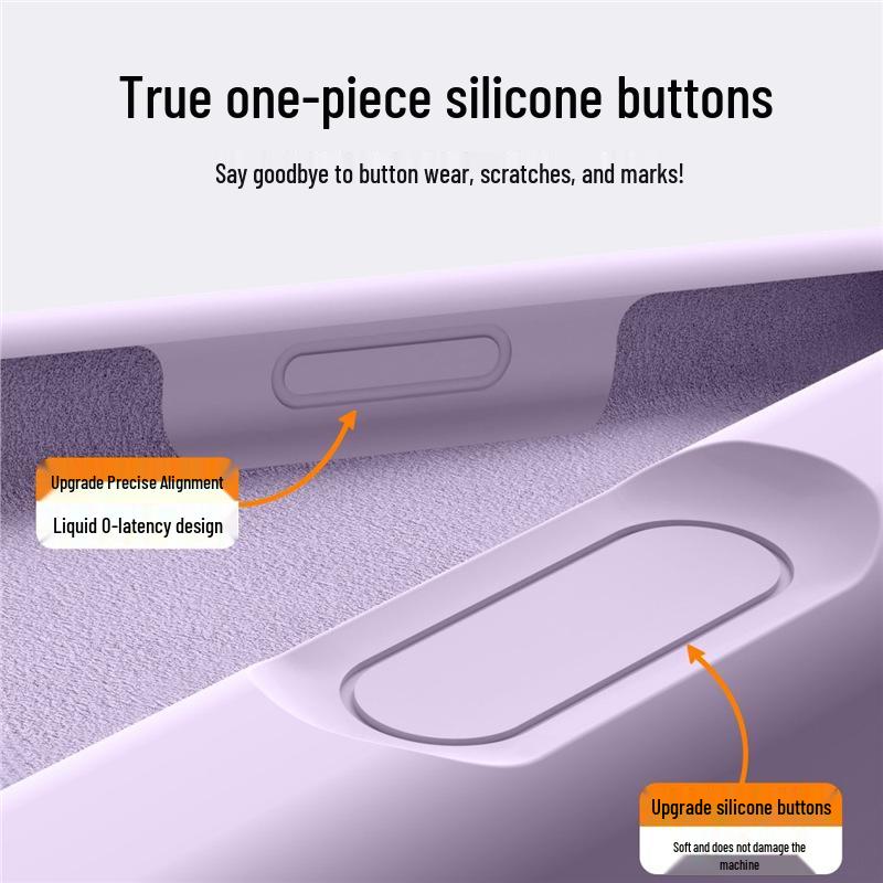 Магнитный чехол из жидкого силикона для iPhone 16 Pro Max – Полное покрытие, Новый дизайн с большим отверстием