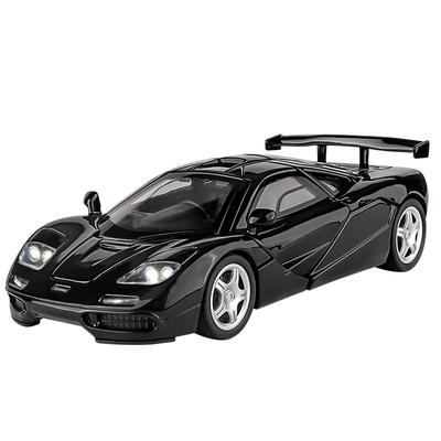 1/32 Симуляция McLaren F1 Сплав Модель Спортивного Автомобиля с Подставкой Детская Коллекция Игрушечных Машинок Украшения День Рождения Мальчика