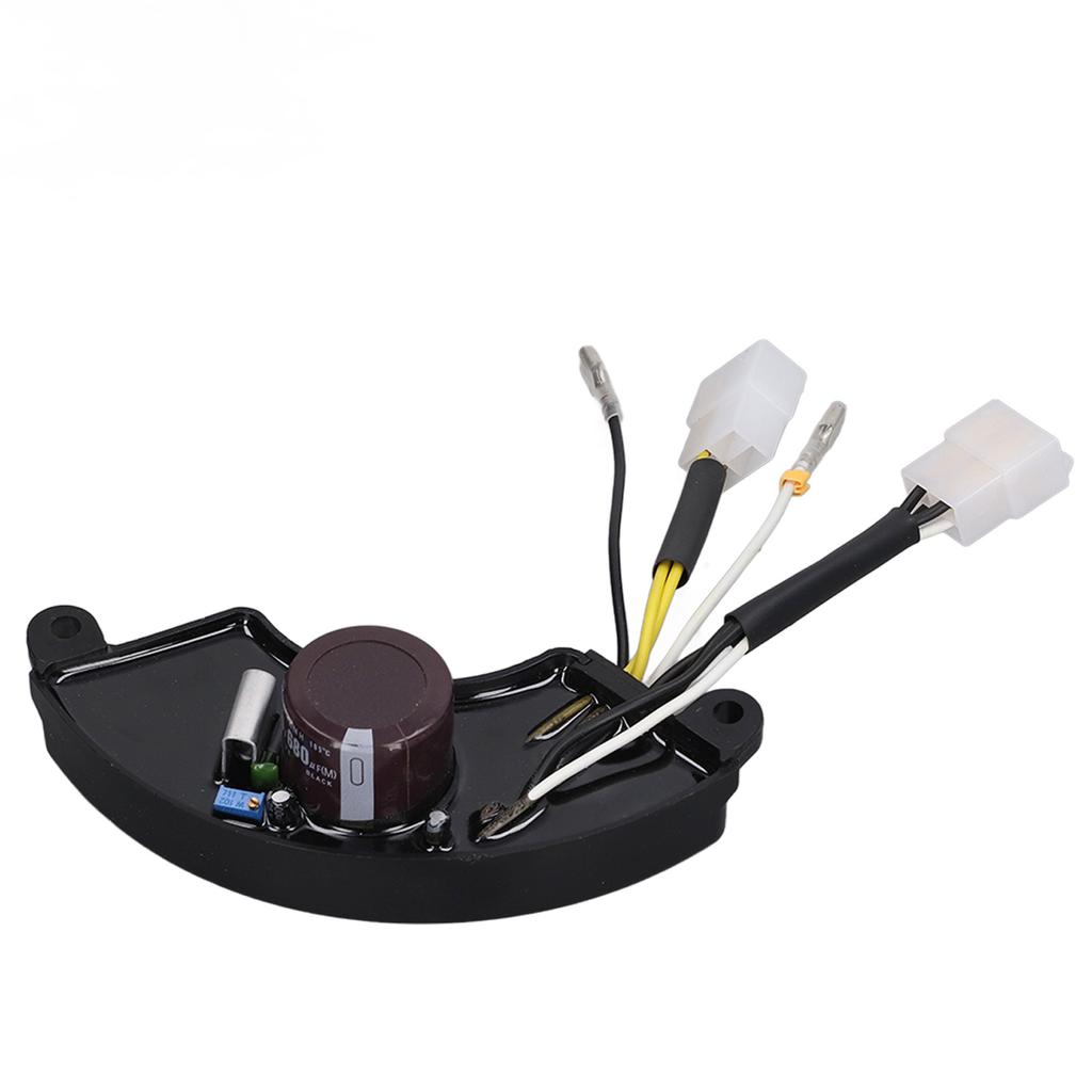 Generator Voltage Regulator 3 Phase 8 Wires ABS Half Moon Style Automatic Voltage Regulator with