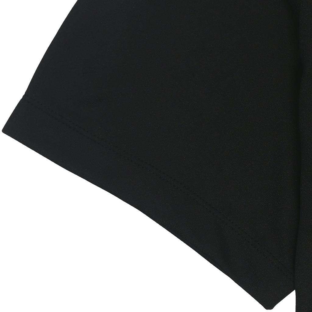 Nike Сплошная цветная рубашка поло на пуговицах с коротким рукавом, мужские топы, черные DH0858-010