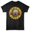 Guns N'Roses Bullet Black Music T-shirt Tops Tees Men's Women's Unisex