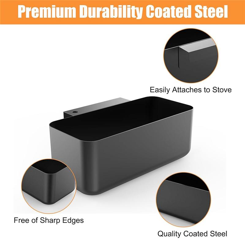 Practical-Grease Cup For Griddle Replacement Part, Grease Catcher Professional Flat Top Grill Collection Pan