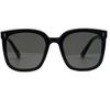 Men's Trendy Sunglasses Metal Spikes Same Polarized Sunglasses Women's New Glasses Black PC