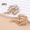 Long-lasting Brooch Pin, 3D Swan Design with Imitation Pearls, Anti-oxidation Anti-Oxidation Electroplated Finish Versatile Accessory for Coats Shirts