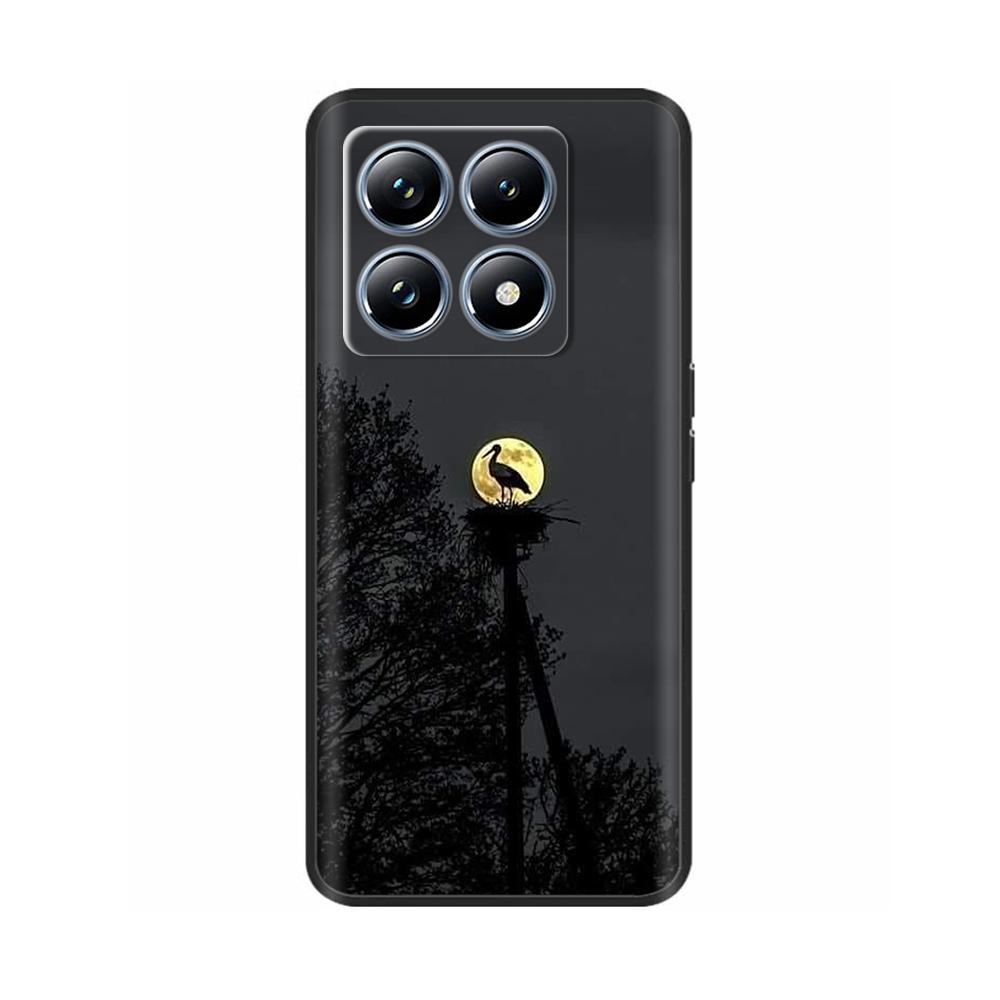 Для Xiaomi Mi 14T Pro Чехол Мягкий Жидкий Силикон Защита Задняя Крышка для Xiaomi 14T Pro Mi14T 5G Чехлы Расписные Мультяшные Фундас