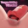 Rose Tongue Mouth Licking Vibrator G Spot Clitoris Nipple Stimulator Massager Adult Sex Toys Women 18+